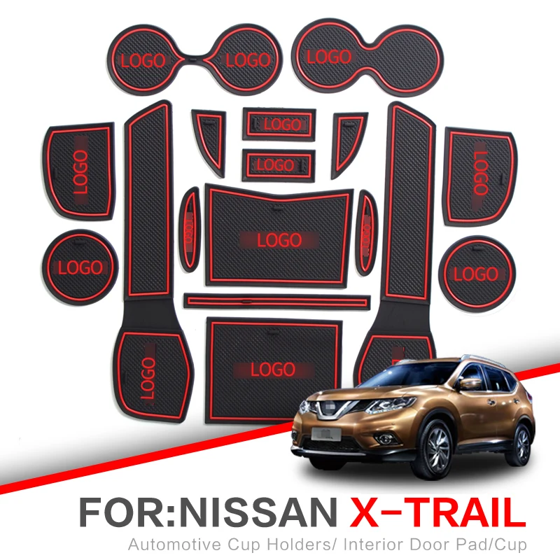 Коврик ZUNDUO со слотом для ворот Nissan X-Trail 2008 - 2016 T31 T32 коврик межкомнатных дверей