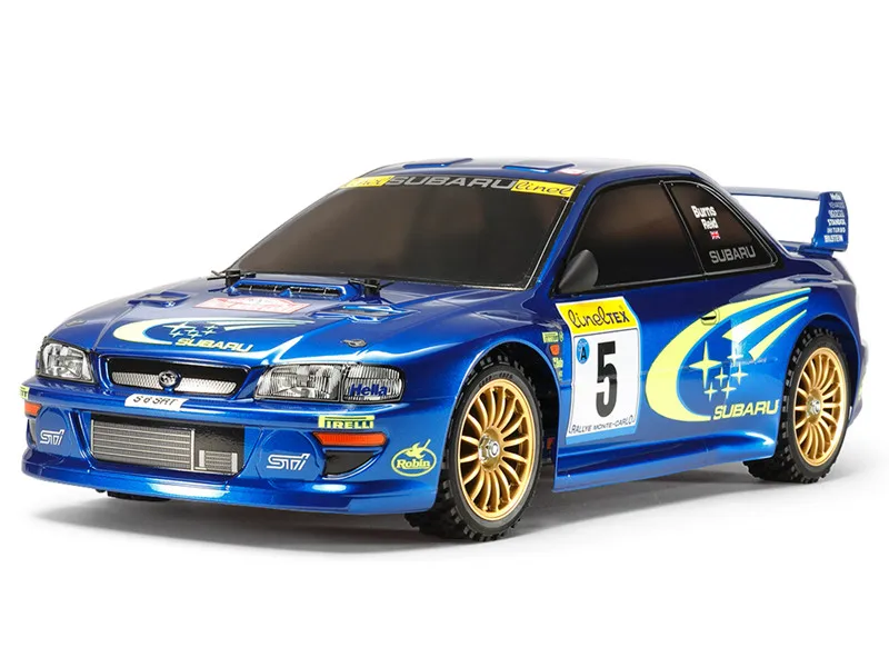 Tamiya 58631 1/10 RC автомобильный комплект TT-02 шасси Suubaru Impreeza Monte-Carlo '99 w/ESC