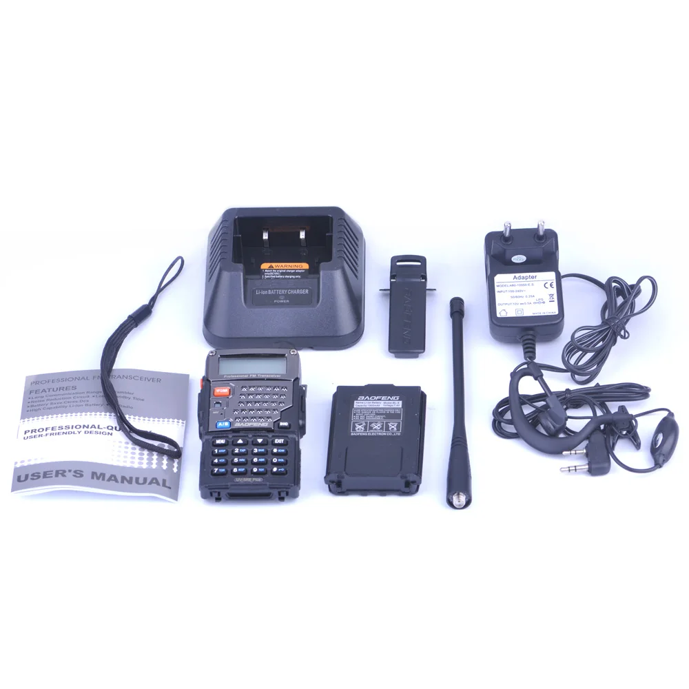 Walkie talkie Baofeng UV-5RE Plus двухстороннее радио UHF VHF Двухдиапазонный cb радио UV-5R 5 Вт Портативный радиоприемник для охоты