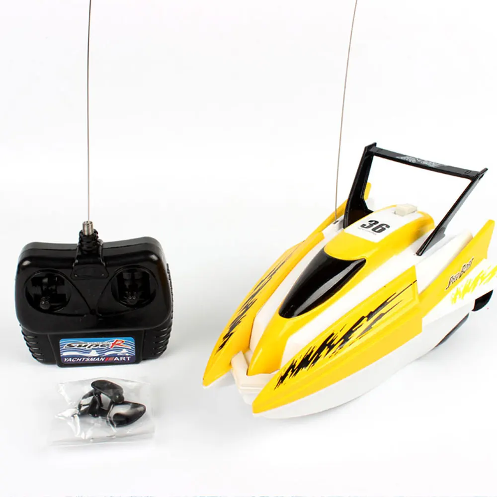 

2018 RC Boat Toys Remote Control Boat High Speed Mini Racing Boat 25 km/h RC Boat Toys For Children Kids Gift