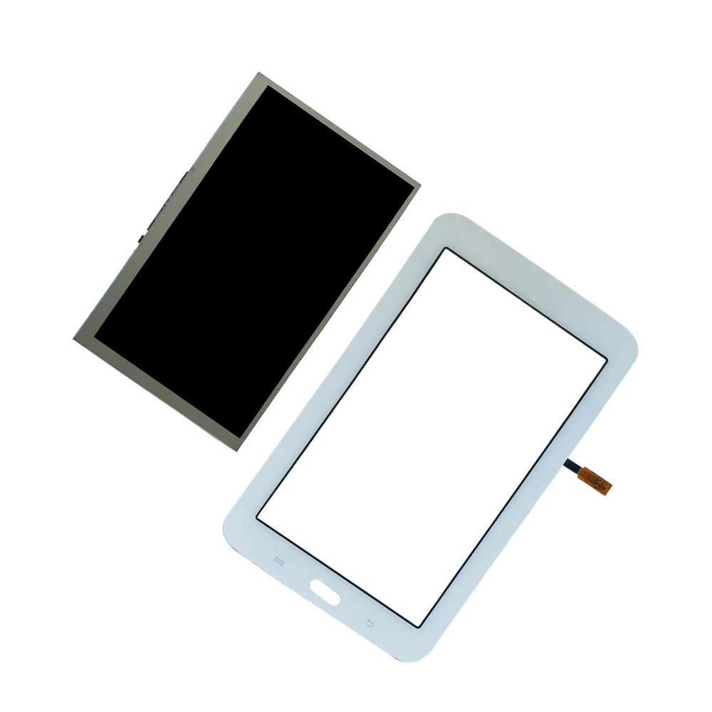 Продажа Сенсорный экран дигитайзер панель + ЖК дисплей для samsung Galaxy Tab 3 Lite SM T110 T113 T113NU ЖК запчасти