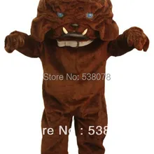Синий глаз Коричневый маскарадный костюм бульдог взрослый размер подгонянный костюм маскота «бульдог» наряд костюм кунг-фу панды вечеринка, косплей костюм SW583