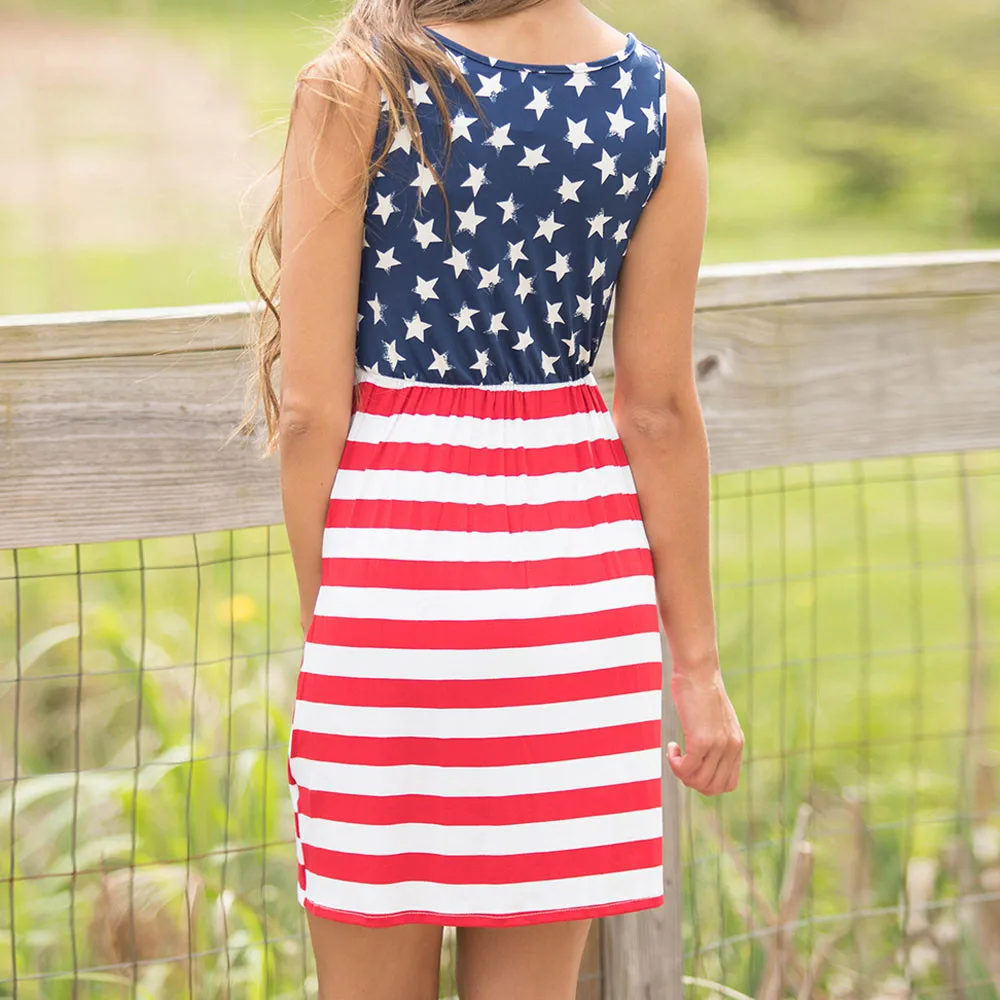Летнее сексуальное женское платье без рукавов с О образным вырезом и принтом