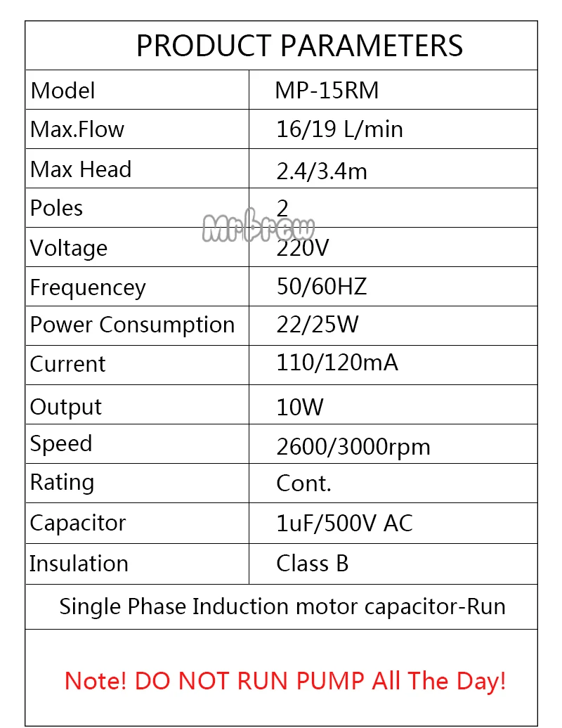 Доморощенный насос, MP-15R, пищевой, 304, нержавеющая сталь, пивоварение, 220 В, Магнитный Водяной насос с нержавеющей сталью, быстрое отключение