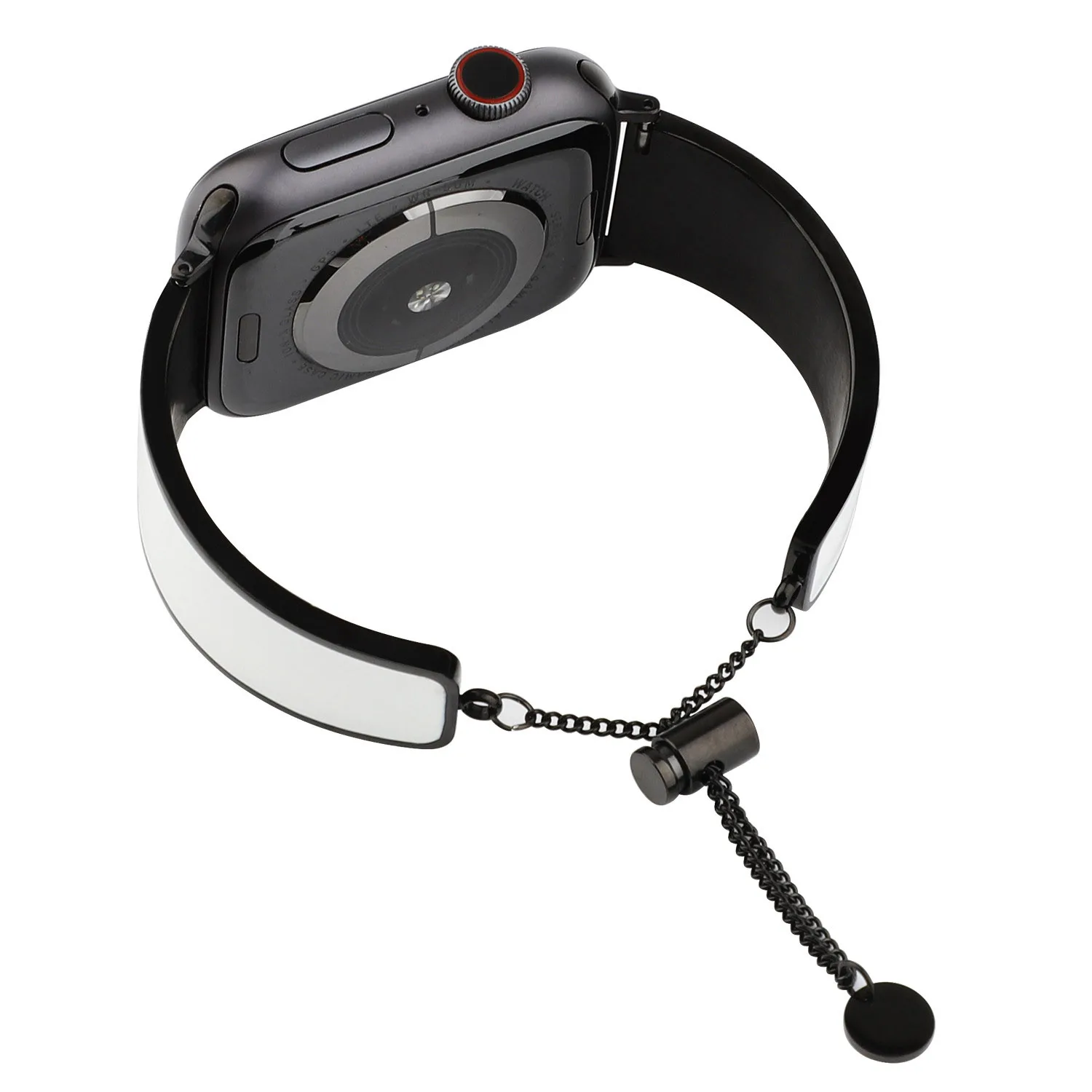 Красочные Для женщин металлический ремешок для наручных часов iWatch, ремешок 40/44 мм, 38 мм/42 мм ремешок для часов аpple серии 4, версия 1, 2, 3, ремешок Нержавеющая сталь браслет