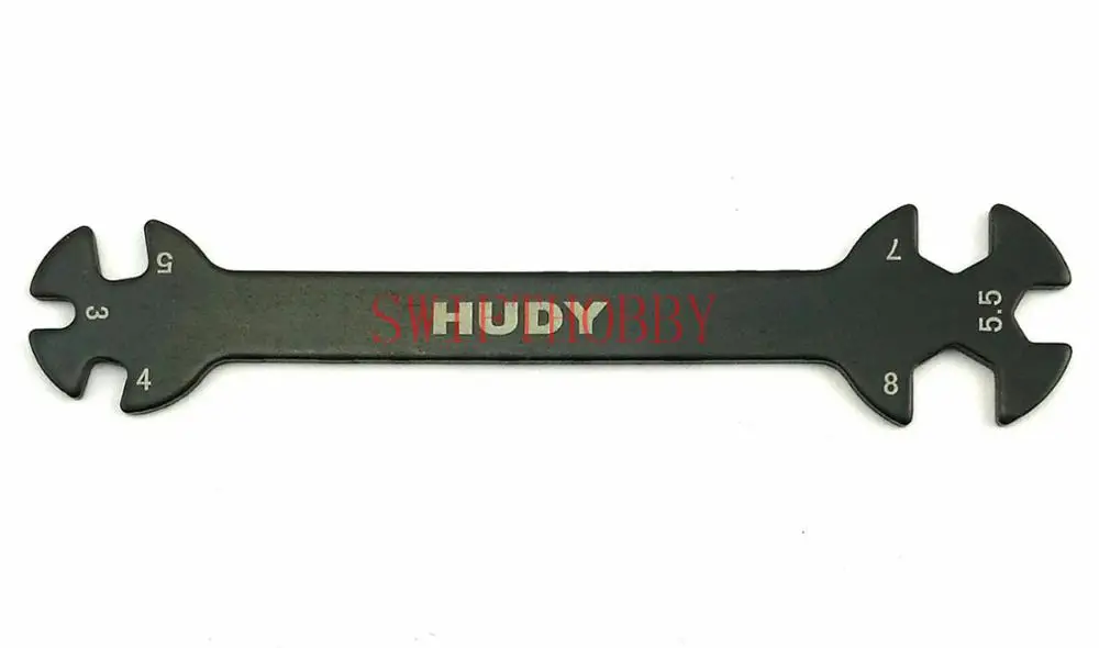 새로운 6 in 1 RC Hudy 특수 도구 렌치, 3/4/5/5.5/7/8mm, 턴 버클용