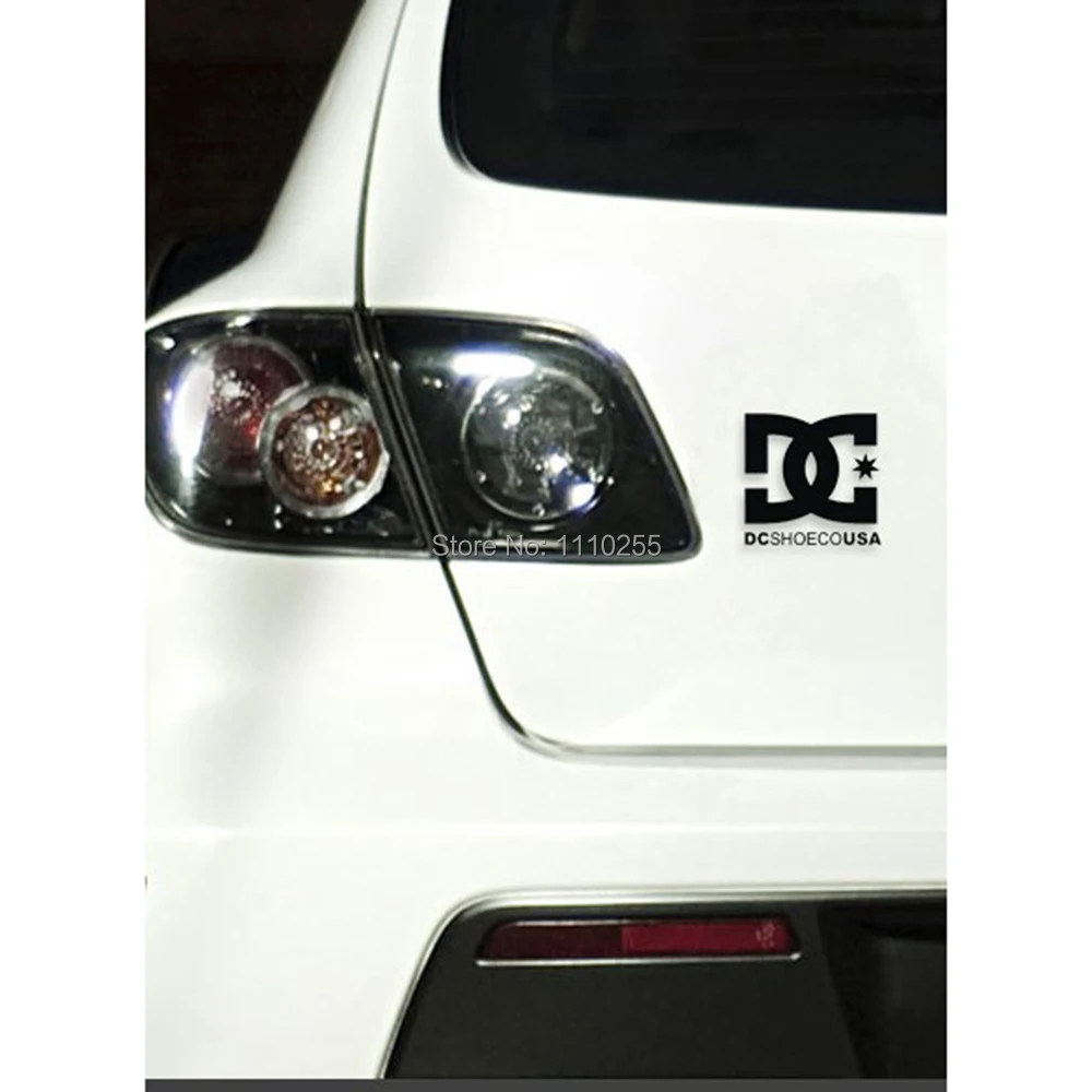 Автомобильные наклейки Aliauto Ken Block Car DCSHOECOUSA Decal 13x11 см для Toyota Ford Chevrolet Volkswagen Honda Hyundai