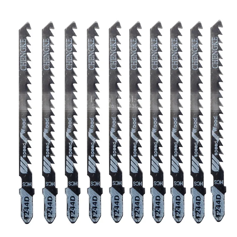10Pcs Jig Saw Blades Wood Fast Cutting 100mm Reciprocating Saw Blade