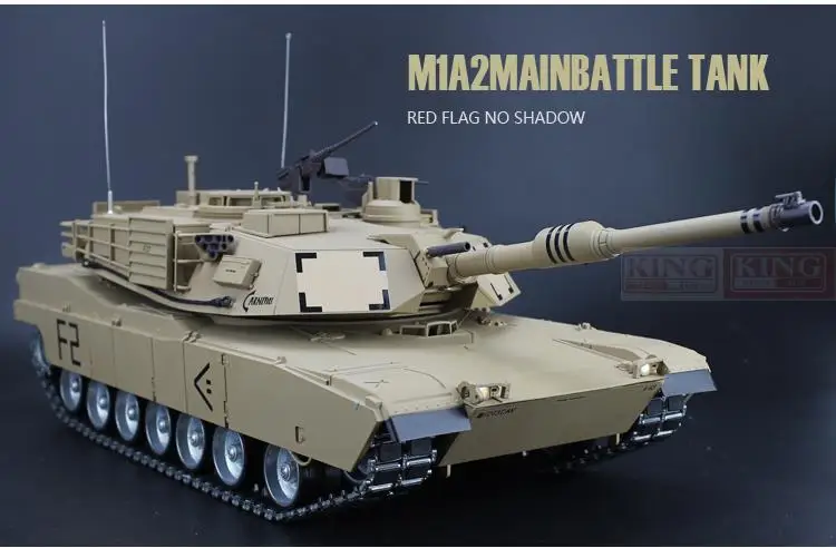 US $469.00 24ghz Rc Tank Heng Long 116 Us M1a2 US Army Main Battle Tank Abrams Tusk Tank Ultimate Metal Version Metal Gear Tracks Sound