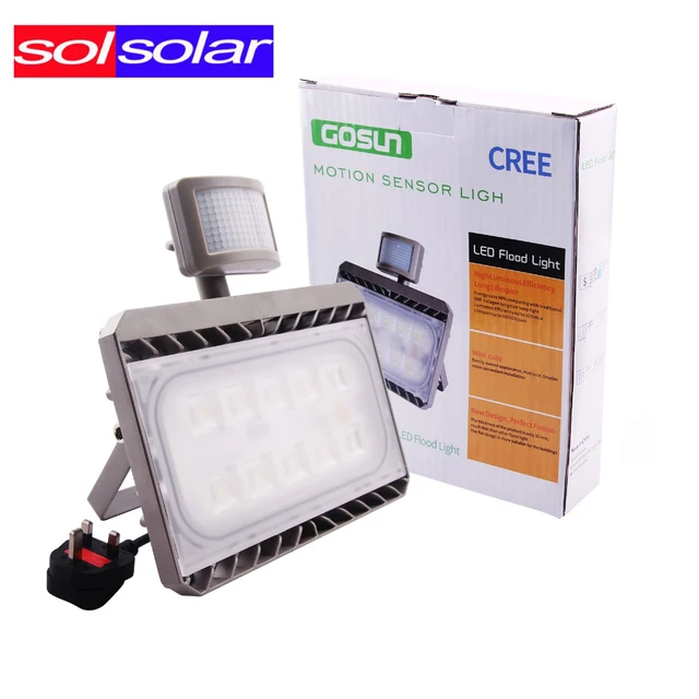 Cree Led Pir Floodlight Motion Sensor Flood Light 30w 50w Ac 100 Cree Led Pir Floodlight Motion Sensor Flood Light 30w 50w Ac 100 240v Outdoor Waterproof
