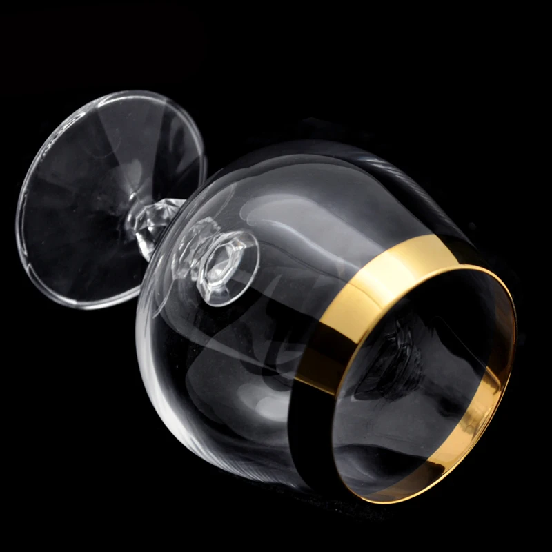 Чешское богемное импортное стеклянное украшение в виде алмаза бокал для вина бокал Красного вина
