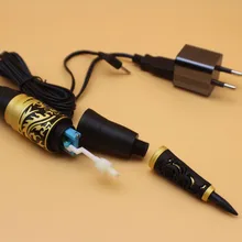 1 шт. золотой дракон Перманентная тату машинка для макияжа брови, подводка, губы косметические перманентные тату машинка для макияжа пистолет