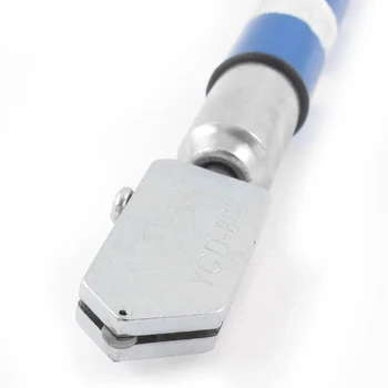 

New Portable Carbide Wheel Oil Filled Glass Cutter Cutting Tool Blue
