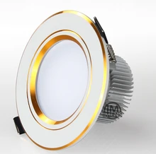 1Pcs 3W 5w 7W 12W 110V / 220V LED Ceiling Downlight Recessed LED Wall lamp Spot light With LED Driver For Home Lighting