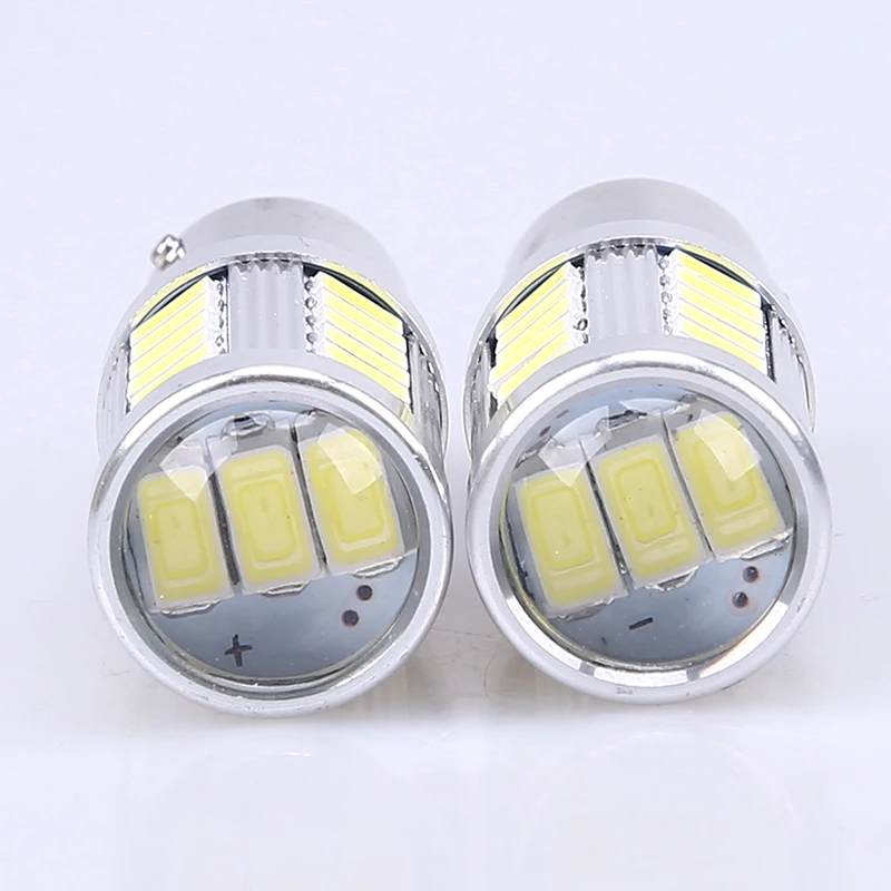 POSSBAY 1 пара Белый светодиодный 1156 BA15S 5630 33 SMD Автомобильный задний обратный поворот фонари, лампы автомобильные аксессуары внешние огни