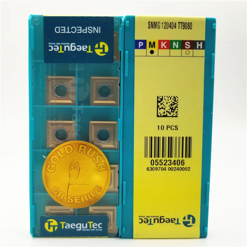 В taegutec SNMG120404 TT9080 карбидная вставка