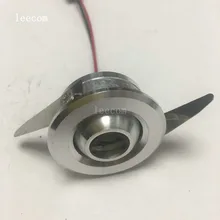 AC230V мини светодио дный светодиодный прожектор Кабинет лампы 1,5 Вт высокое светодио дный мощность 20 шт./лот белый теплый освещение в помещении