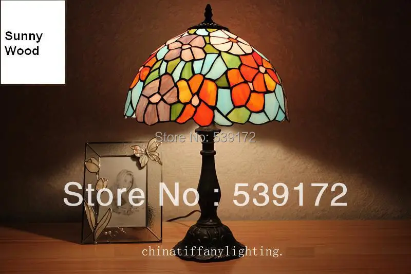 

Free Shipping 12 Inch Shell lamps,tiffany tables lamp,Free 5W E27 LED Bulb for promotion, Lamps for home 90-260VAC TEN-T-040