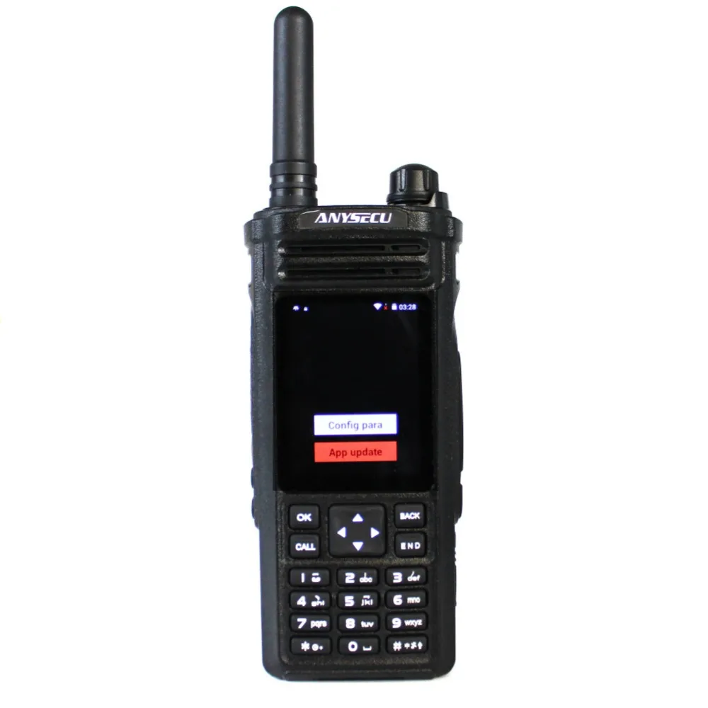 ANYSECU 3g сеть радио 3g-hd6800 с wifi walkie talkie WCDMA GSM 3g радио работает с Zello Real-ptt платформой