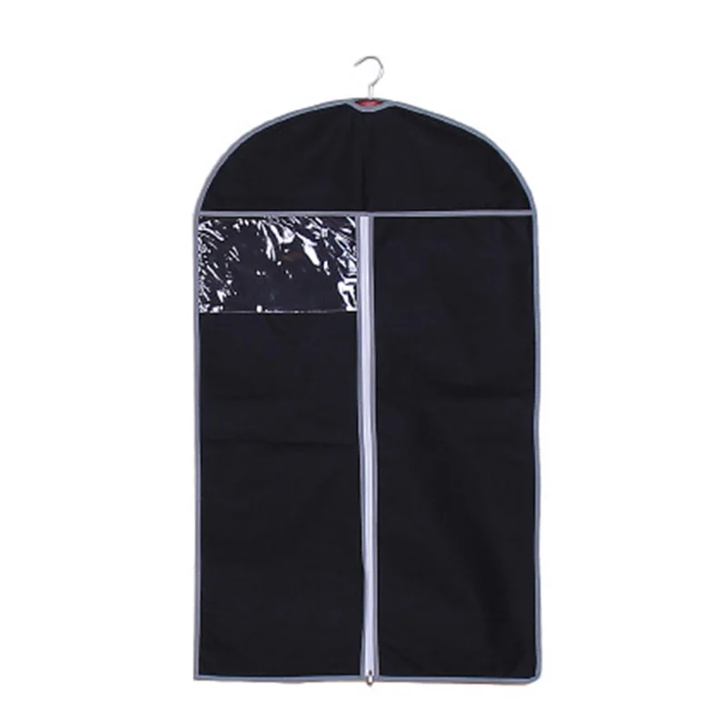 Одежда костюмы чехол для одежды Свадебные платья сумка для хранения от пыли защитный чехол - Цвет: Black
