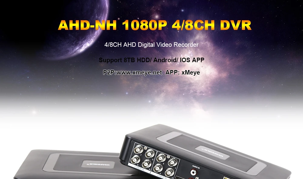 1080N H.264 VGA HDMI безопасности 4CH 8CH CCTV DVR 4 канал Mini DVR CCTV DVR 8-канальный сетевой видеорегистратор 1080P 12fps CCTV DVR для AHD/аналоговый/IP Камера