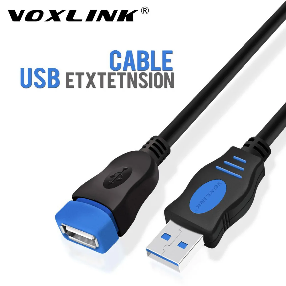 Buy VOXLINK USB 2.0 Extension Cable For PC Laptop Male