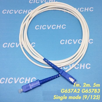 

10pcs SC/UPC-SC/UPC Fiber Patchcord-SM(9/125) G657A2 or G657B3-1m, 2m or 5m-3.0mm Cable / Jumper