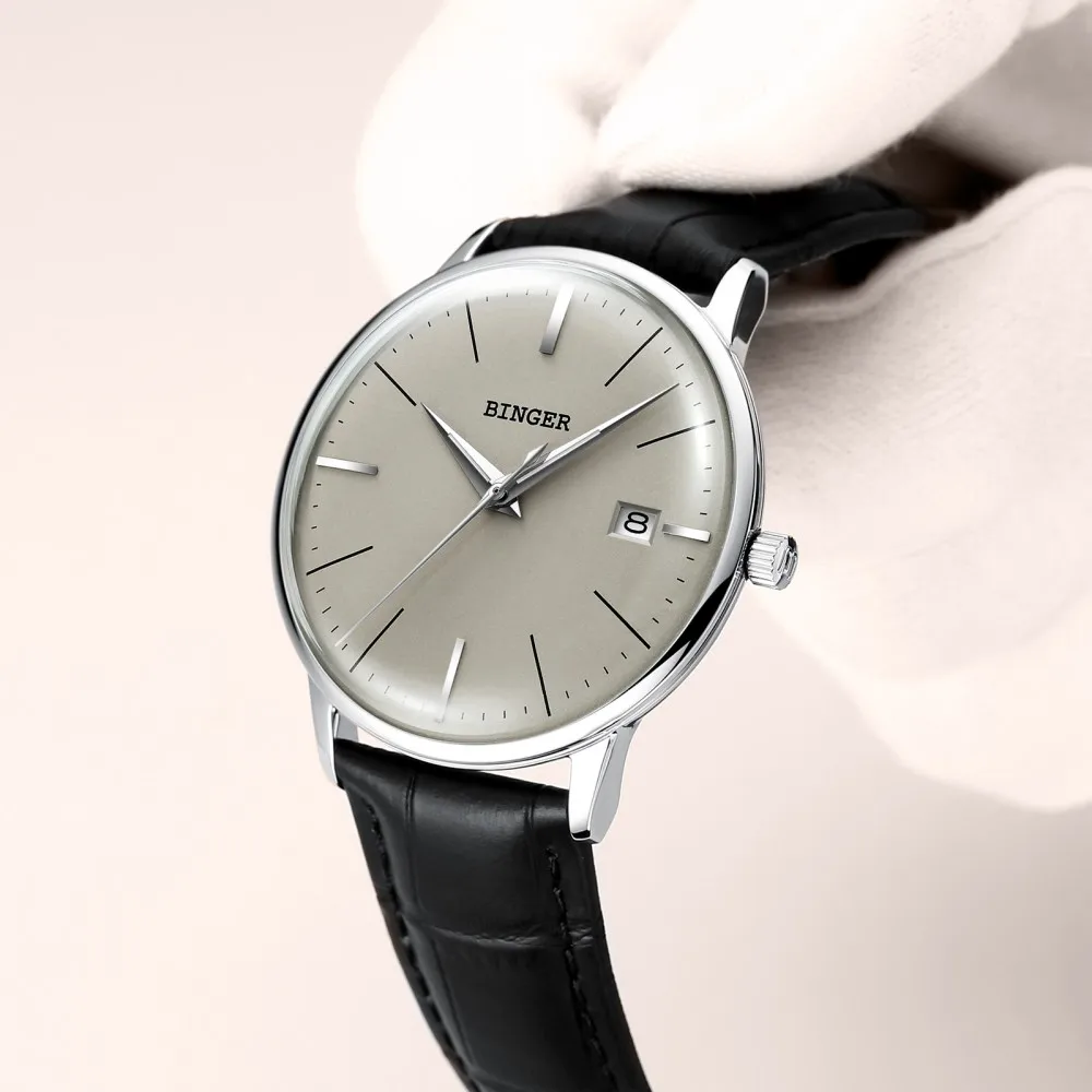 Horloges mannen سويسرا بينغر ساعات أوتوماتيكية الرجال الفاخرة العلامة التجارية الياقوت التقويم مضيئة جلدية الميكانيكية ووتش الرجال Horloges mannen سويسرا بينغر ساعات أوتوماتيكية الرجال الفاخرة العلامة التجارية الياقوت التقويم مضيئة جلدية الميكانيكية ووتش الرجال