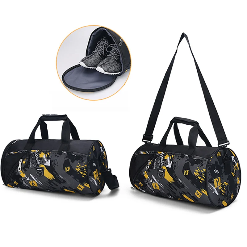 Спортивная сумка для фитнеса для женщин и мужчин, нейлоновые сумки для йоги, путешествий, тренировок, Ультралегкая спортивная обувь, маленькая спортивная сумка Tas XA6WA