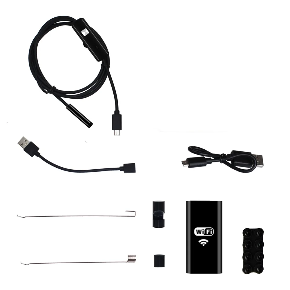 

8mm Wifi Endoscope HD Camera Borescope 720P Endoscope Inspection Pipe Waterproof Camera for Android iPhone