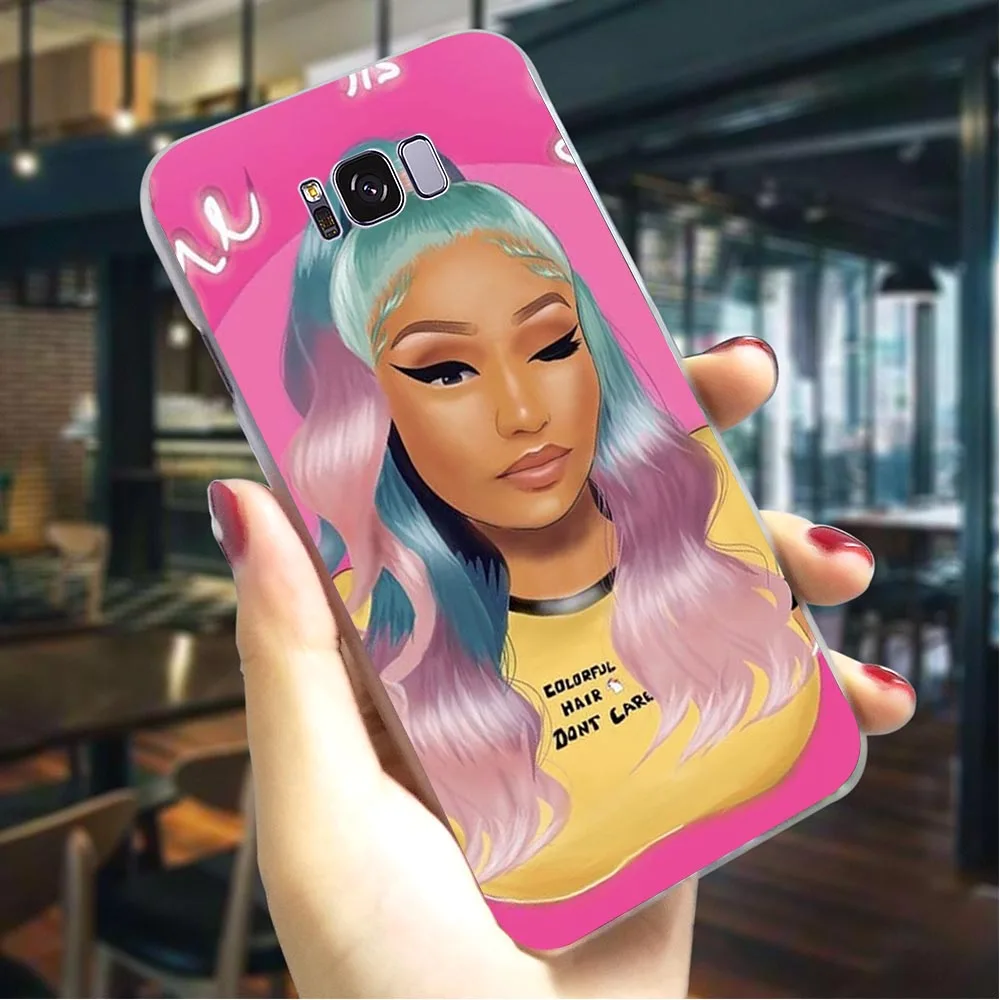 

Nicki Minaj Phone Cover For Samsung S10 Case Note 8 9 M10/M20/M30 Galaxy S6/S7 Edge S8/S9/S10 Plus S10e Hard Covers