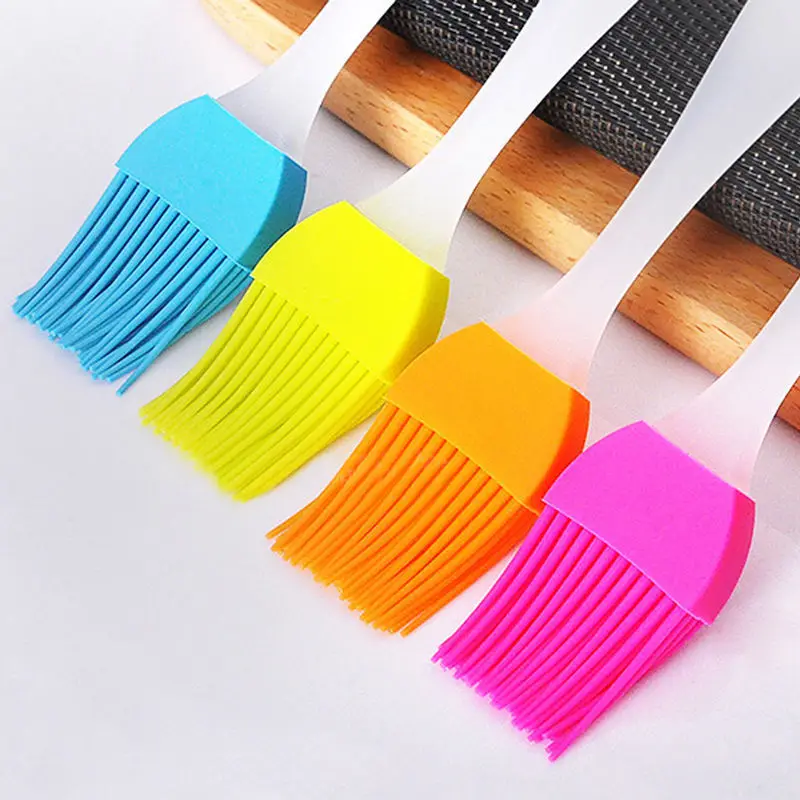 Baking BBQ Basting Brush Bakeware Pastry Bread Oil Cream Silicone Cooking Tool 