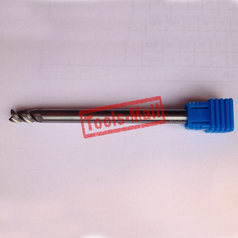 

1pc 4mm D4*20*D4*75 HRC50 3 Flutes Milling cutters for Aluminum CNC Tools Solid Carbide CNC flat End mills Router bits