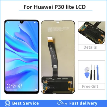 

AAA Original LCD For HUAWEI P30 Lite Lcd Display Screen For Nova 4e MAR-LX1 LX2 AL01 Digitizer Assembly Replacement lcd 6.15"