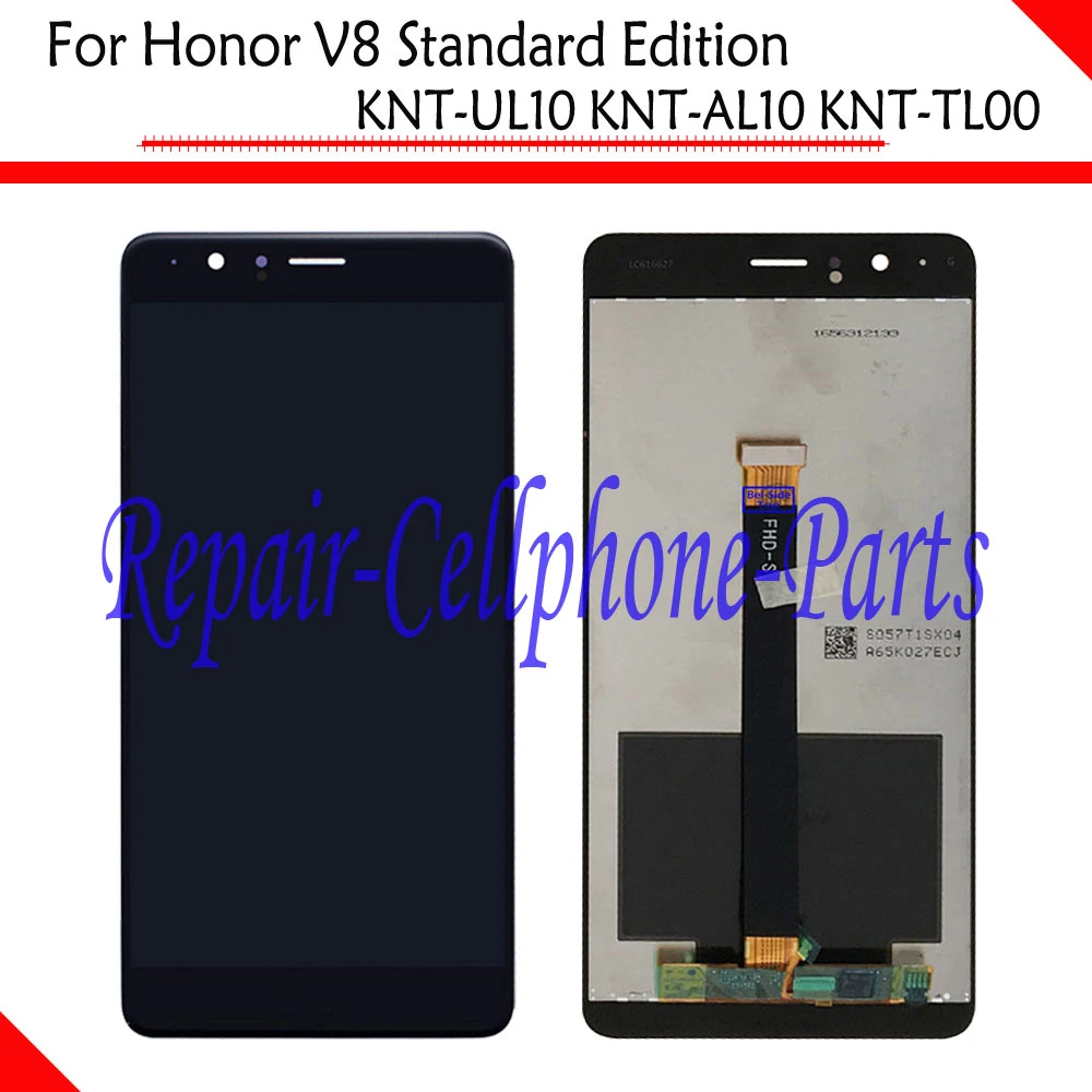 

Black Full LCD DIsplay+Touch Screen Digitizer Assembly For Huawei Honor V8 Standard Edition KNT-UL10 KNT-AL10 KNT-TL00-Version A