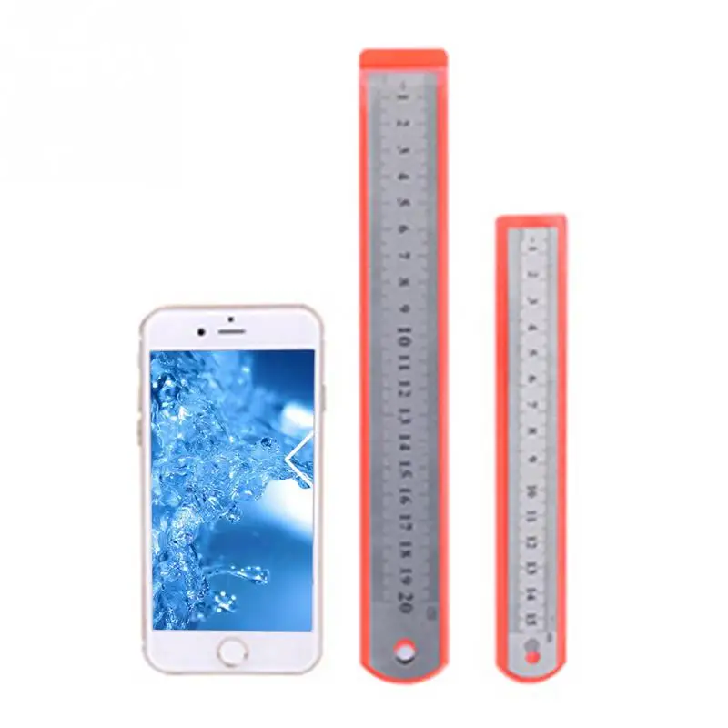 

Stainless Steel Ruler Metric Rule Precision Double-sided Measuring Rulers