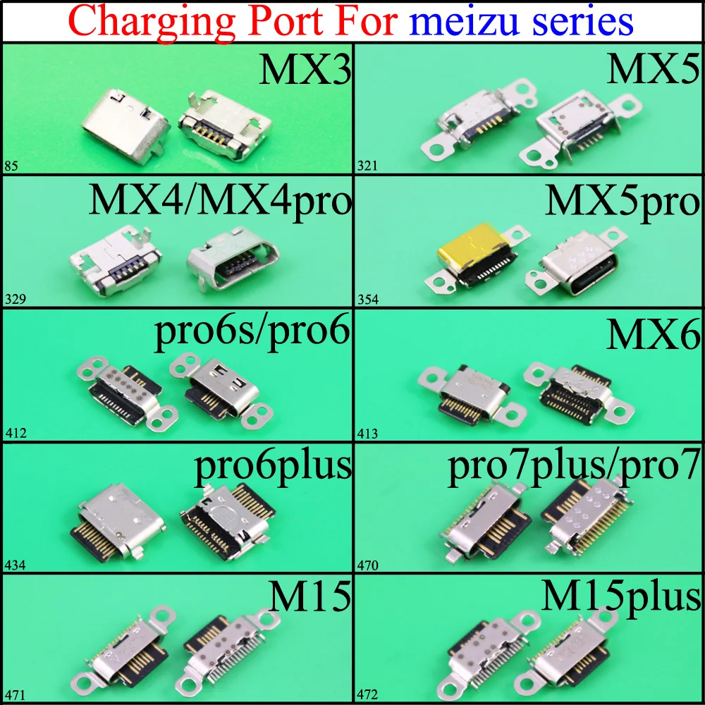 Разъем Micro USB для телефона гнездовой разъем зарядки Meizu MX3/4/5/6 MX4PRO MX5PRO PRO6/6S /6PLUS M15