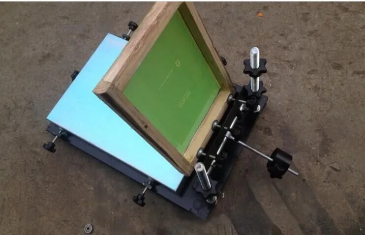 1-1 240x300mm Screen Press Aluminium Frame Screen Printing Printer Machine Size