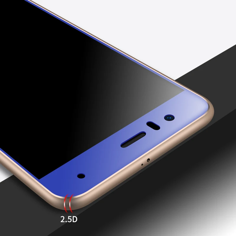 9H 2.5D HD полное покрытие закаленное стекло для Xiaomi mi 6 mi6 m6 Защита экрана xiaomi