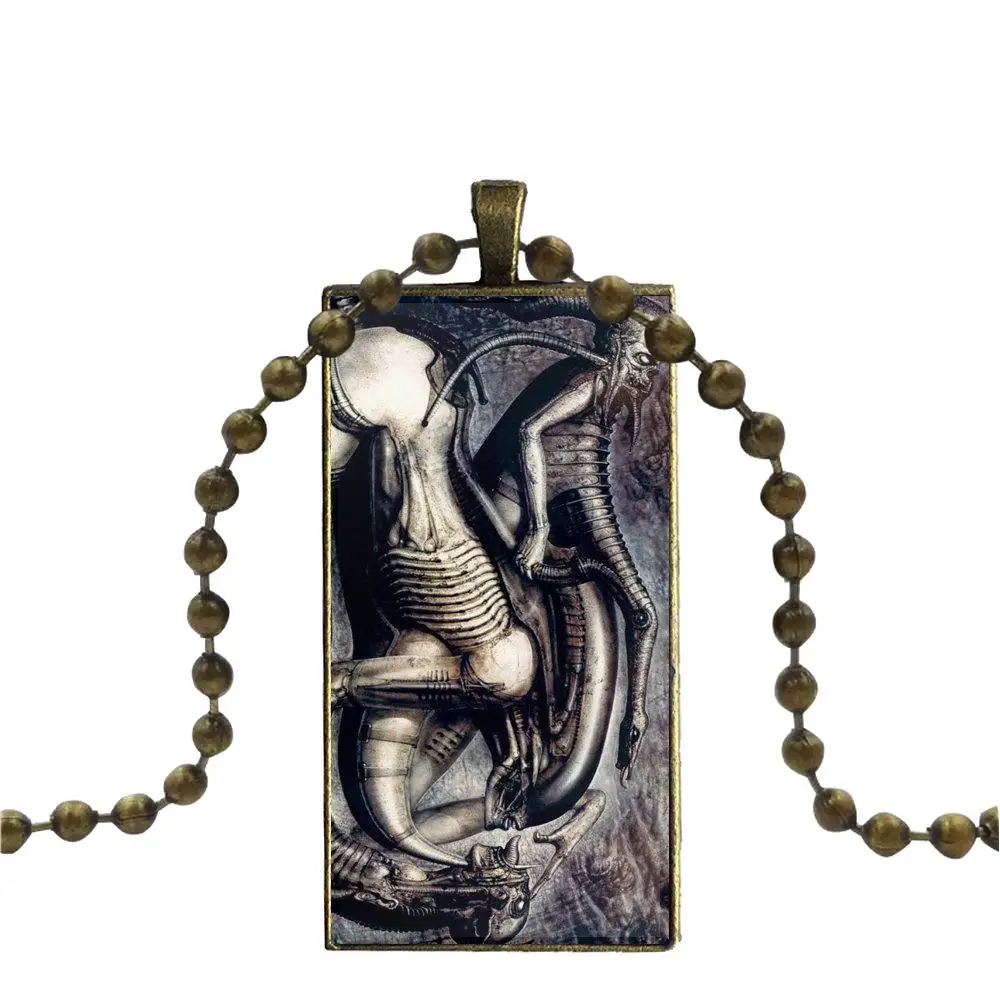 Для женщин высокое качество для девушек Hr Giger винтажное ювелирное изделие