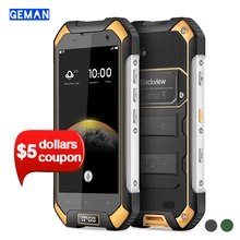 Original Three Mobile phone Android 6.0 Blackview BV6000 smartphone 4G MTK6755 3GB+32GB 13MP Navi IP68 WaterProof Cellphone