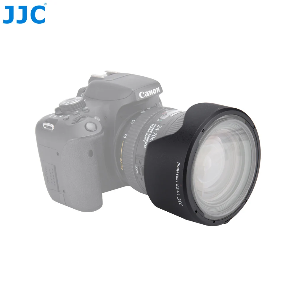 JJC LH-83L Camera Accessories Lens Hood Replaces Canon EW-83L For Canon EF 24-70mm f/4L IS USM Lens Hood