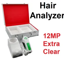 12 МП мегапиксельный Цифровой CCD USB многофункциональный анализатор волос камера для волос Парикмахерская Диагностика волос 9822U