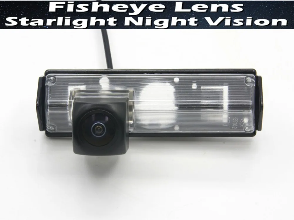 MCCD Fisheye 1080 P Starlight Парковка заднего вида Камера для mitsubishi pajero Sport Grandis Водонепроницаемый резервного копирования Обратный Камера