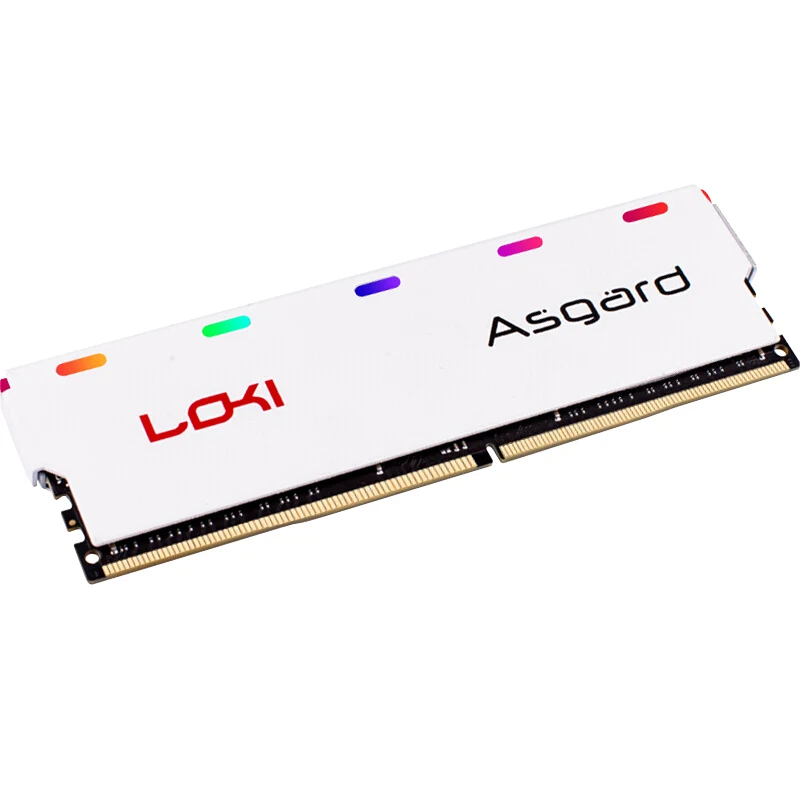 Asgard W1 серия RGB ram Memoria 2X8GB 16GB DDR4 3200MHz 1,35 V для настольных ПК DIMM двухканальный