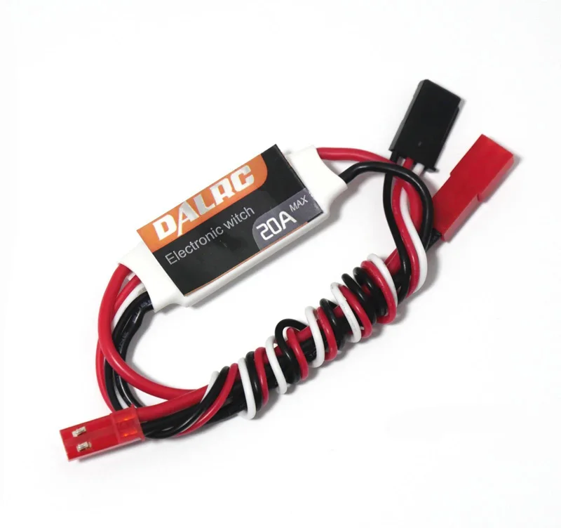 

1PC 20A 30A Current Remote Control Electronic Switch 3.7~28V PWM Signal for RC Drone Aircraft Airplane Accessories