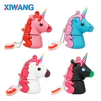32gb 64gb u מקל סוס סיליקון כונן פלאש USB Unicorn חמוד pendrive 2.0 דיסק פלאש 8GB 16GB 32GB 64GB 128GB מותאם אישית בחינם הלוגו & משלוח (5)