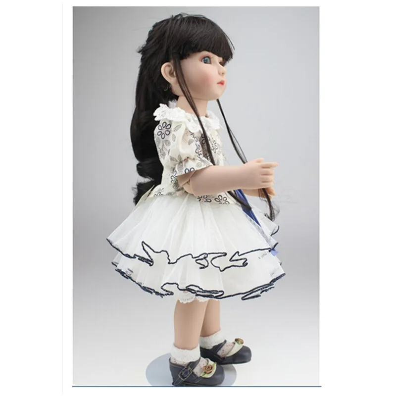 Novelty Latest 18 Inch Handmade BJD Doll with Dress, Beautiful Princess Doll Toy for Children Christmas Present