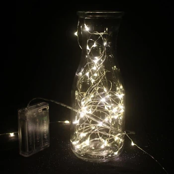 LED String Lights Christmas Lights Indoor Fairy Lights garland Outdoor Home For Wedding/Party/Curtain/Garden Decoration 5M 50Led heart led curtain lights 1 5m 5t ip44 waterproof string lights for wedding valentine s day home window wall decoration d30