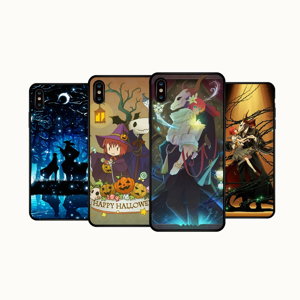 

Mahou Tsukai no Yome Soft Phone Phone Case Cover for Iphone XR XS X 6 7 8 Plus Oppo VIVO HUAWEI XIAOMI